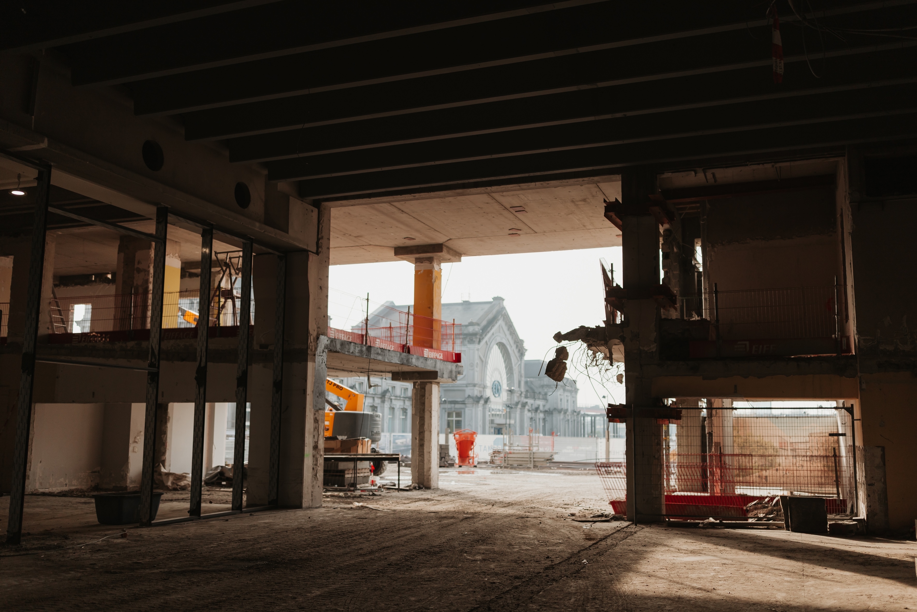 A6 K Nouveau passage esplanade de la gare